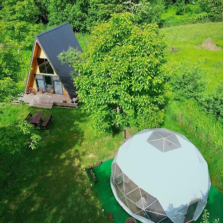 The Frog Glamping Hotel Horezu Eksteriør billede