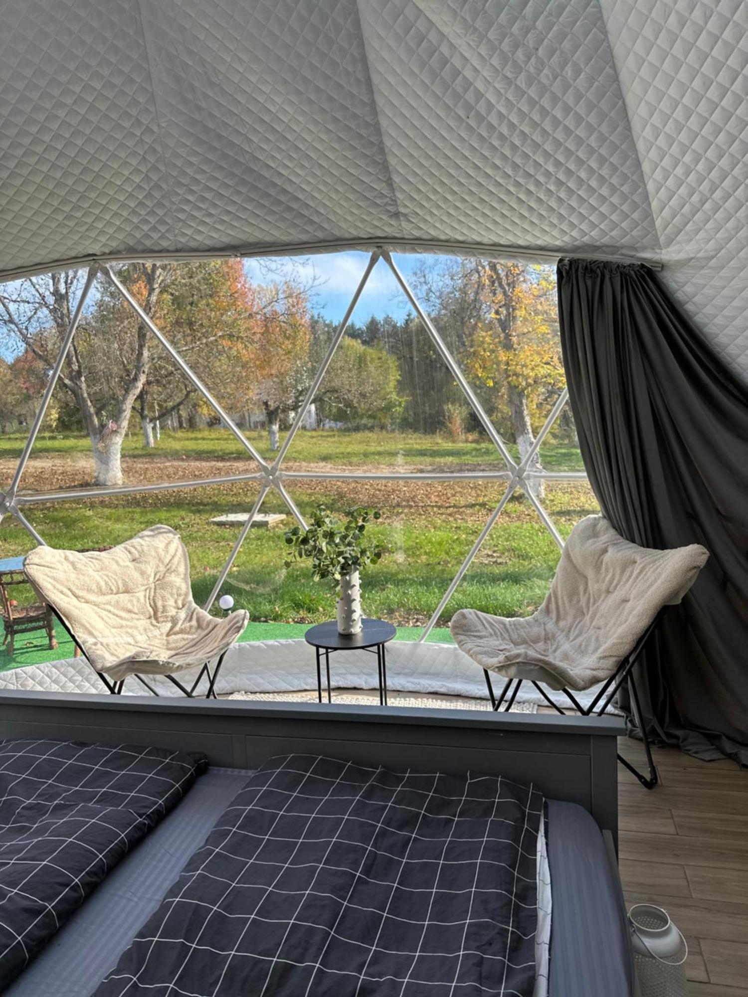 The Frog Glamping Hotel Horezu Eksteriør billede