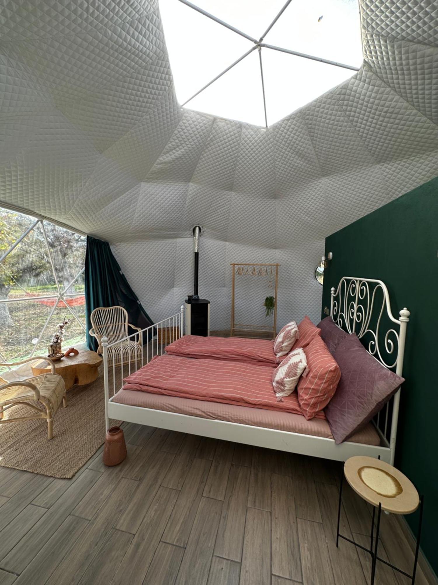The Frog Glamping Hotel Horezu Eksteriør billede