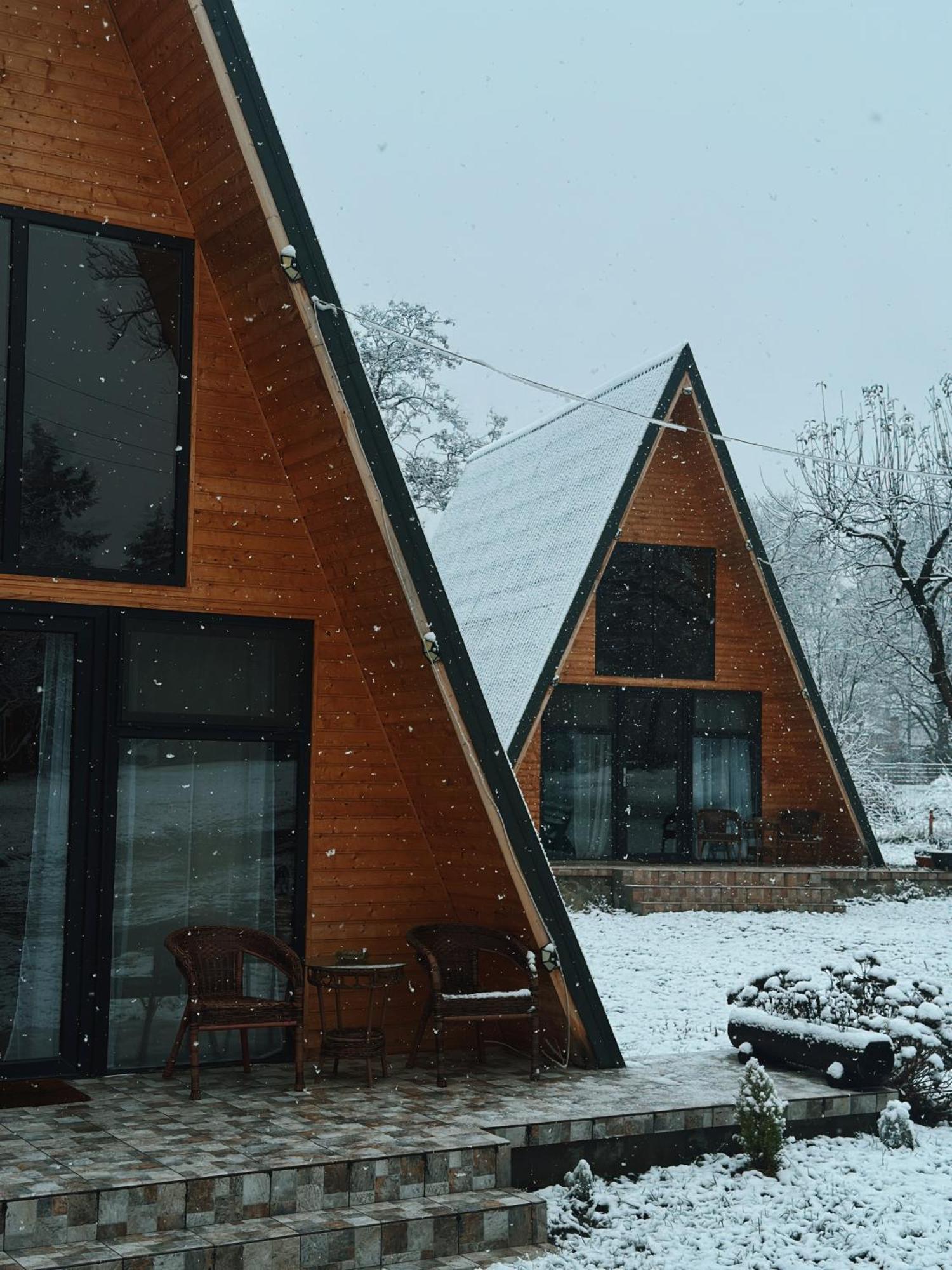 The Frog Glamping Hotel Horezu Eksteriør billede