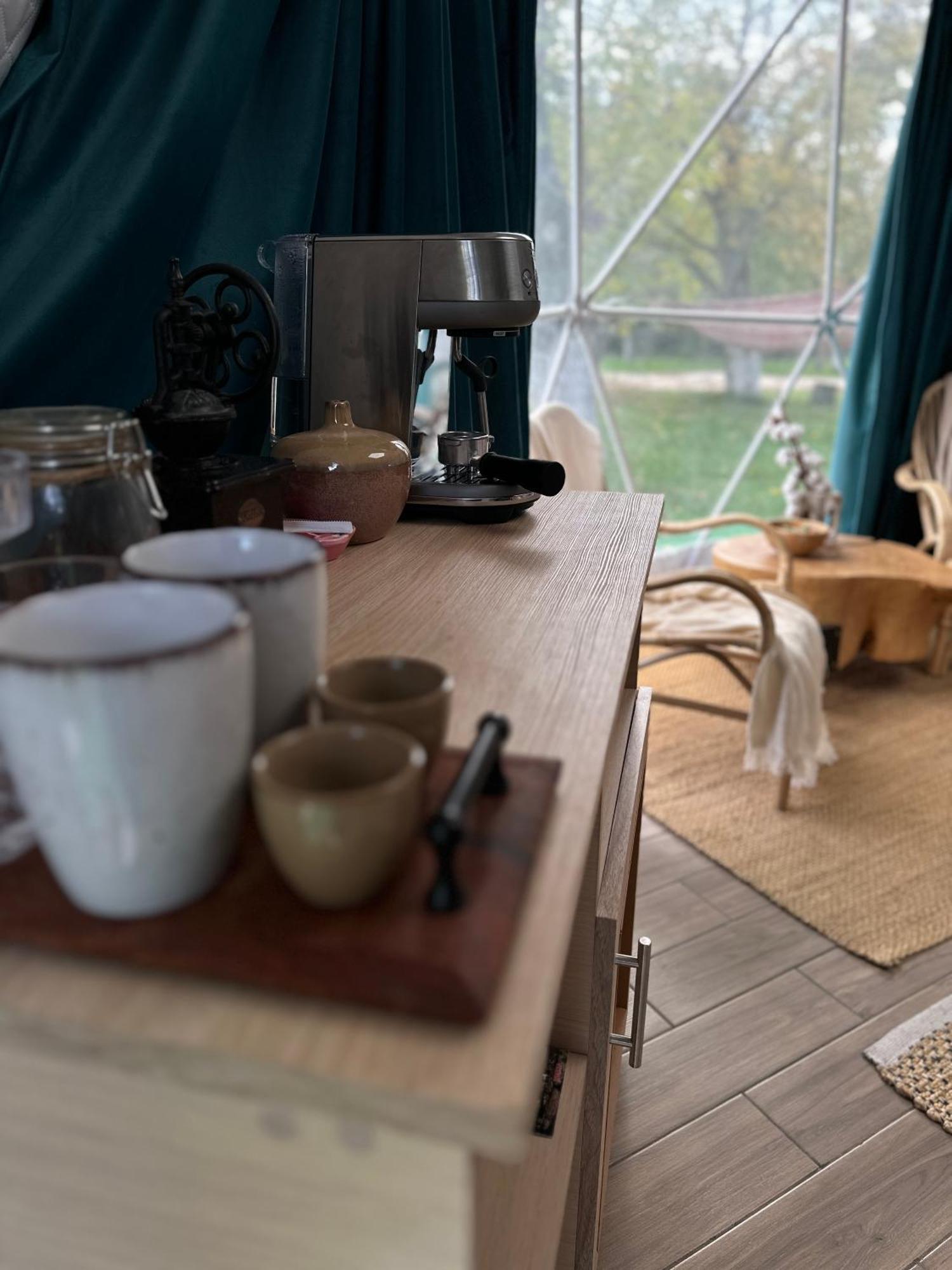 The Frog Glamping Hotel Horezu Eksteriør billede